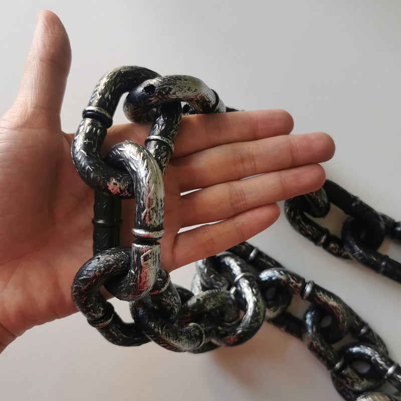 Plastic chain bracelet
