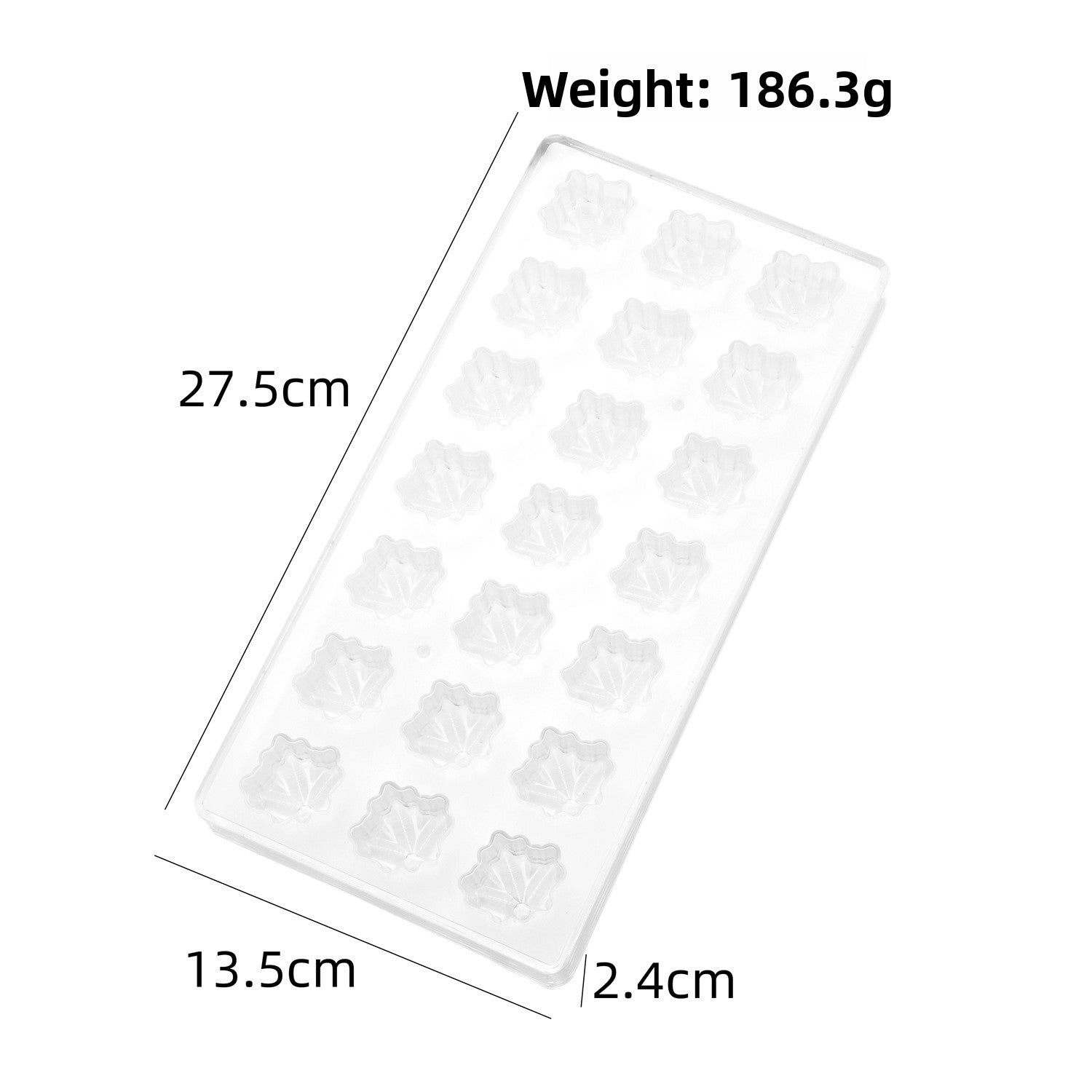 Plastic Chocolate Baking Molds