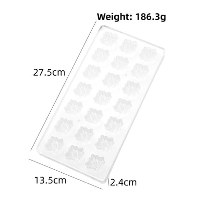 Plastic Chocolate Baking Molds