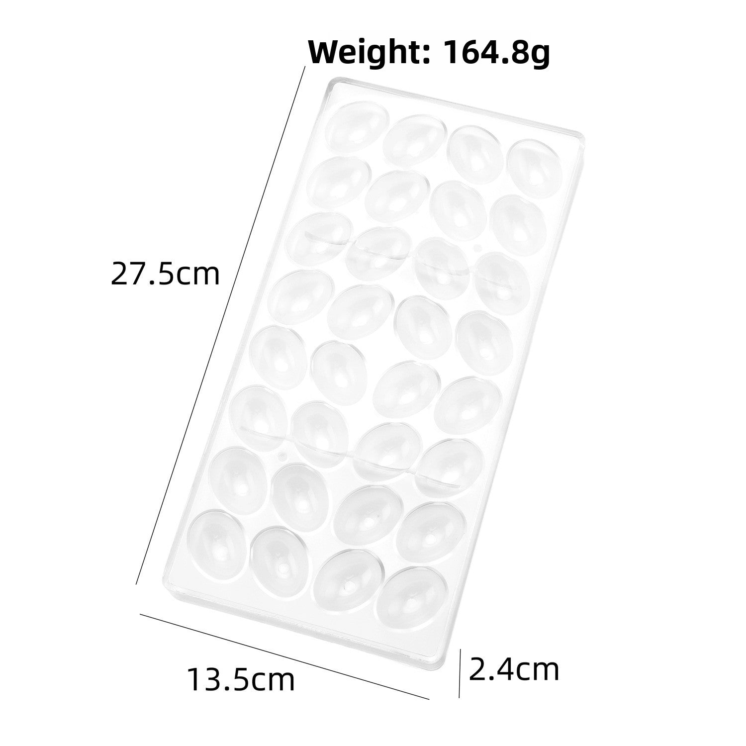 Plastic Chocolate Baking Molds