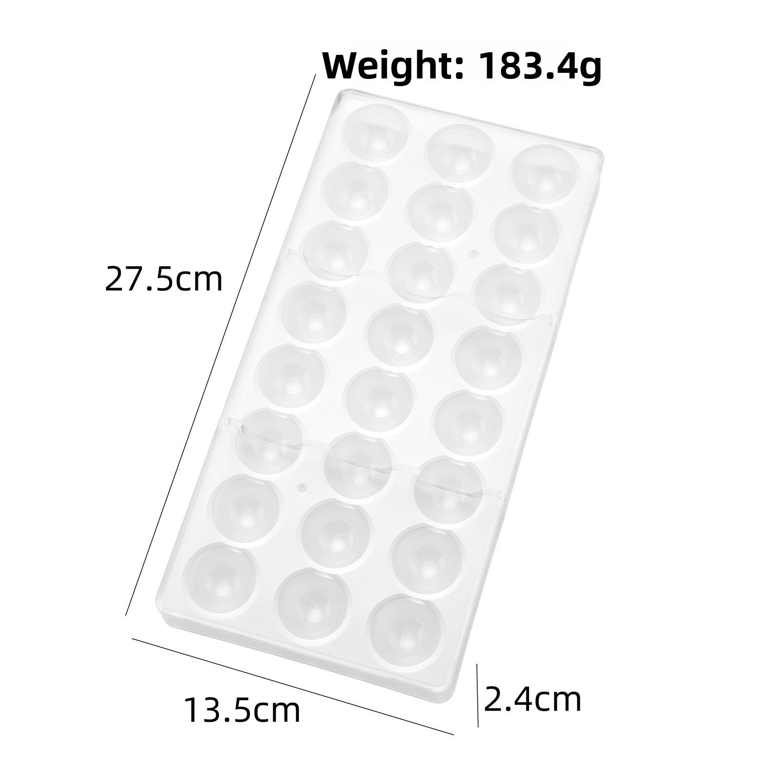 Plastic Chocolate Baking Molds