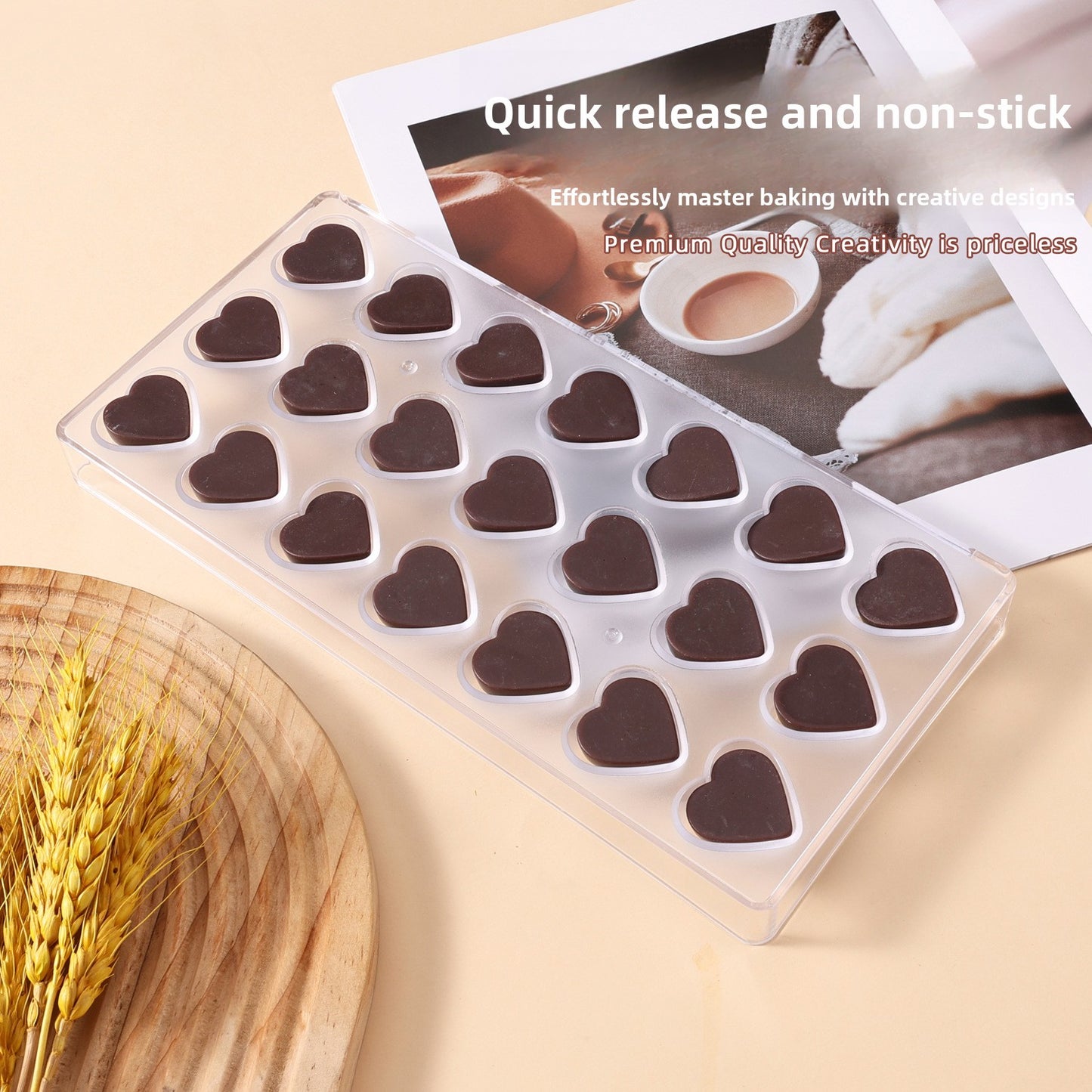 Plastic Chocolate Baking Molds