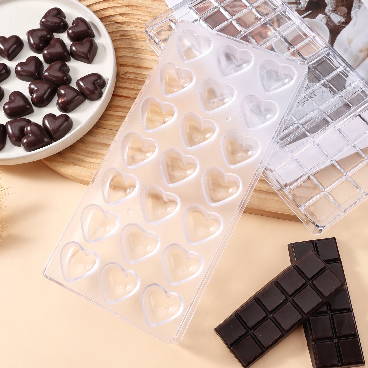 Plastic Chocolate Baking Molds