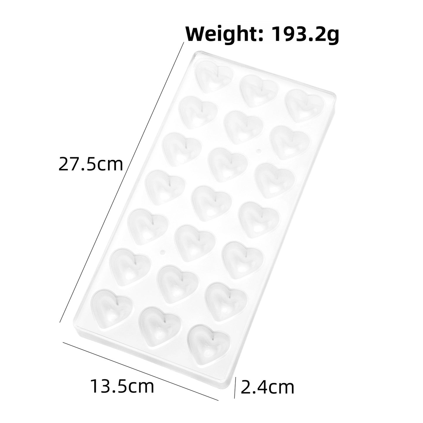 Plastic Chocolate Baking Molds