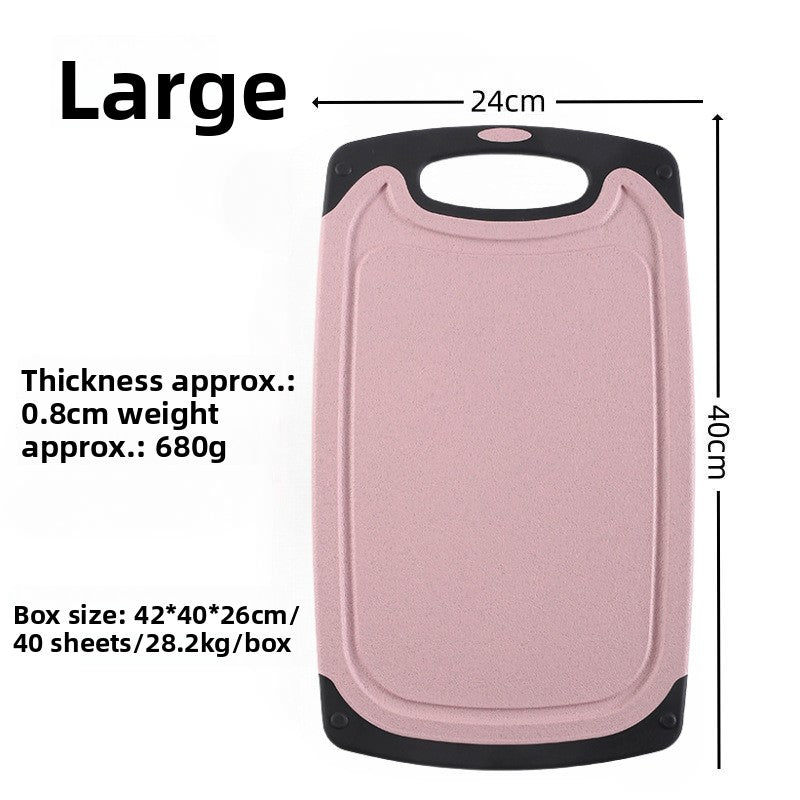 Plastic chopping board