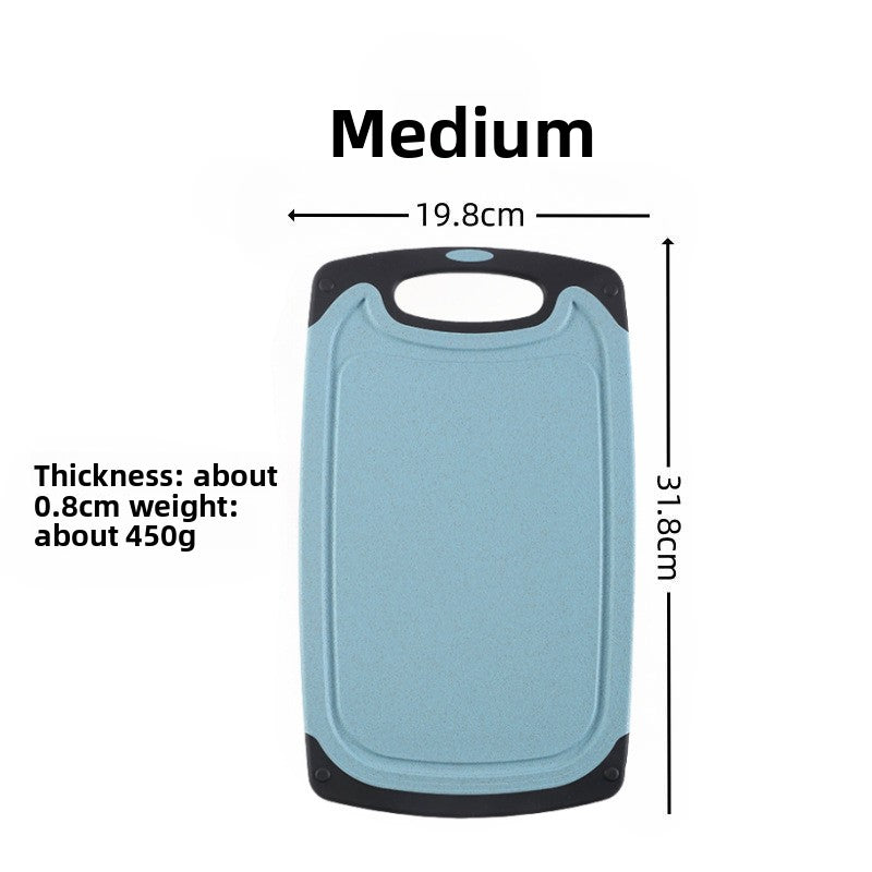 Plastic chopping board