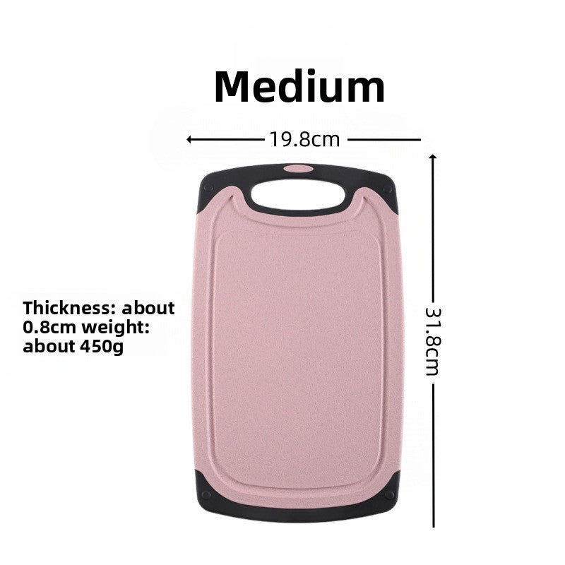 Plastic chopping board