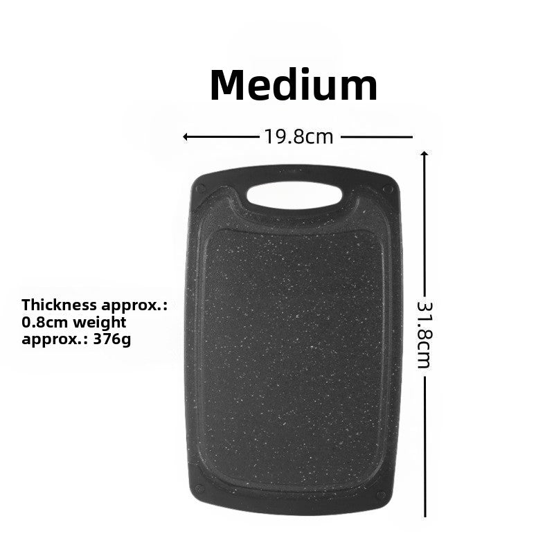 Plastic chopping board