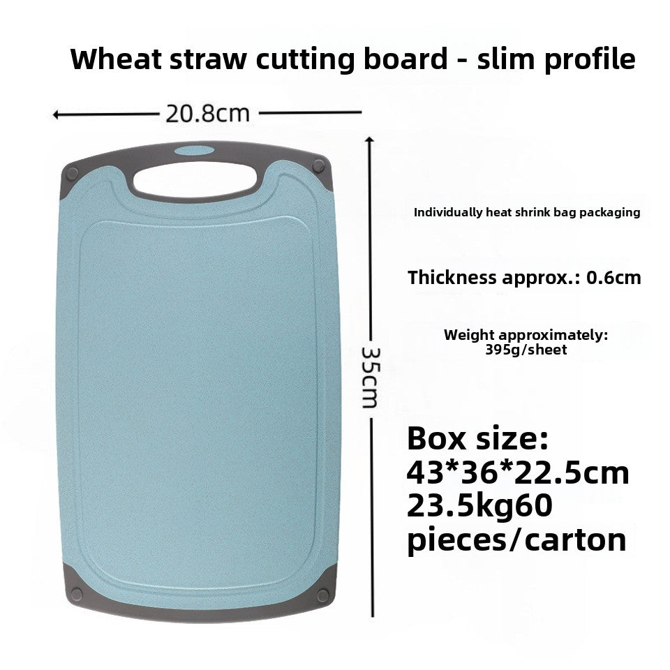 Plastic chopping board