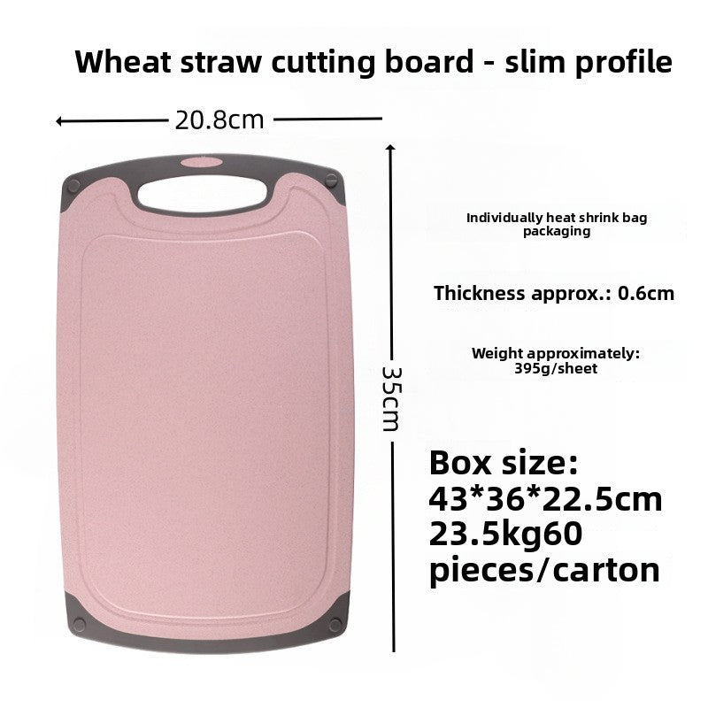Plastic chopping board