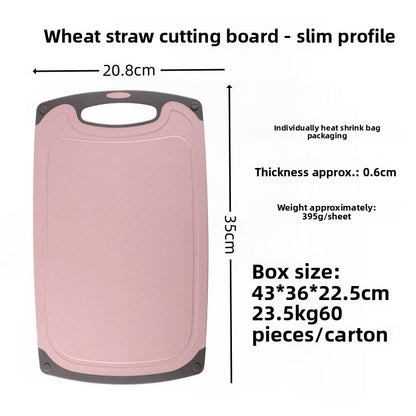 Plastic chopping board