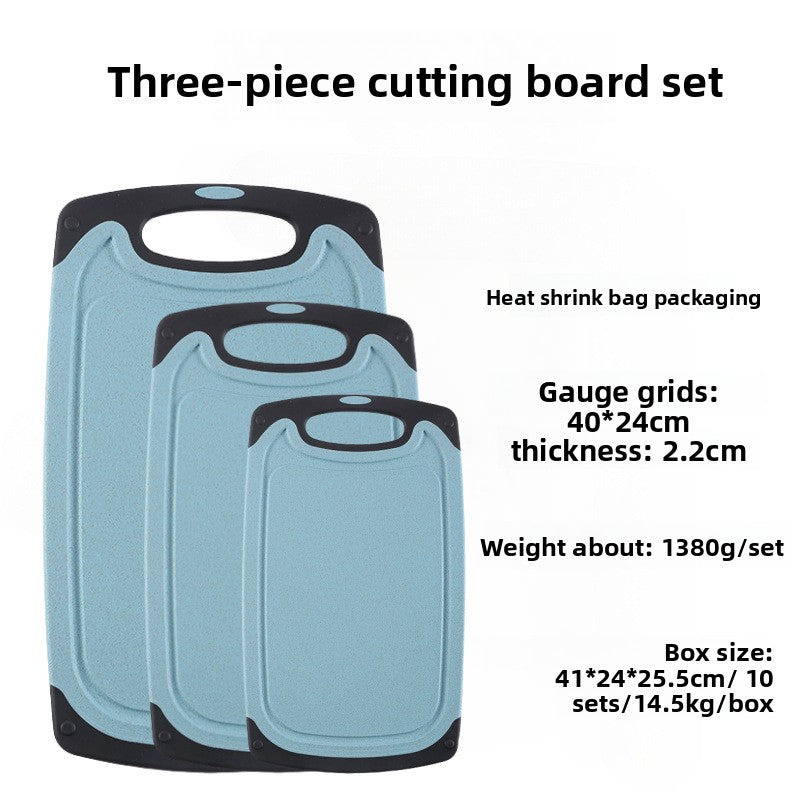 Plastic chopping board