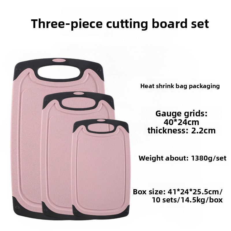 Plastic chopping board