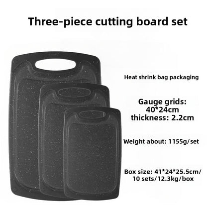 Plastic chopping board