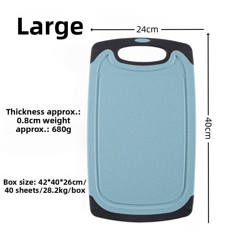 Plastic chopping board