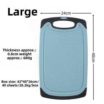 Plastic chopping board