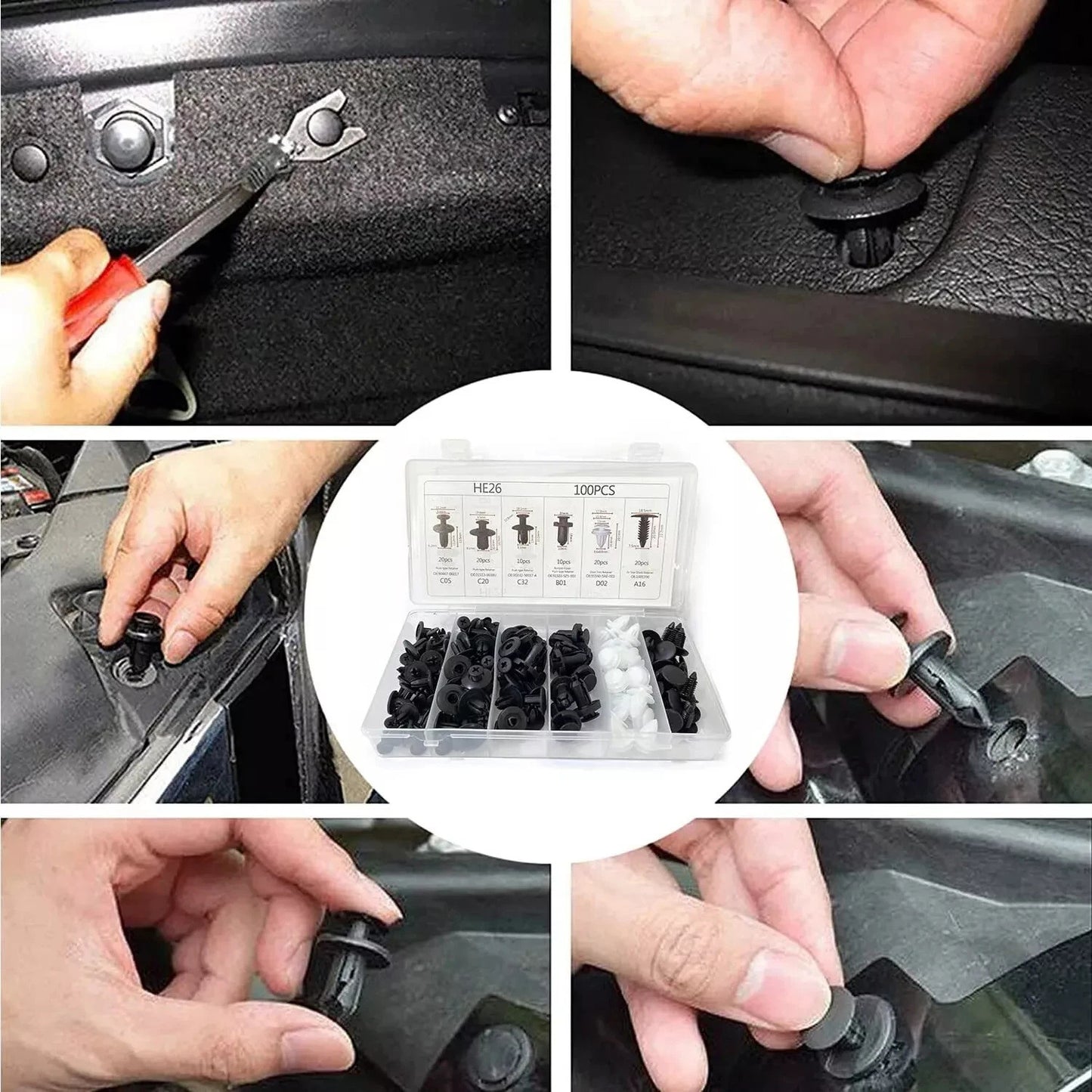 plastic clips