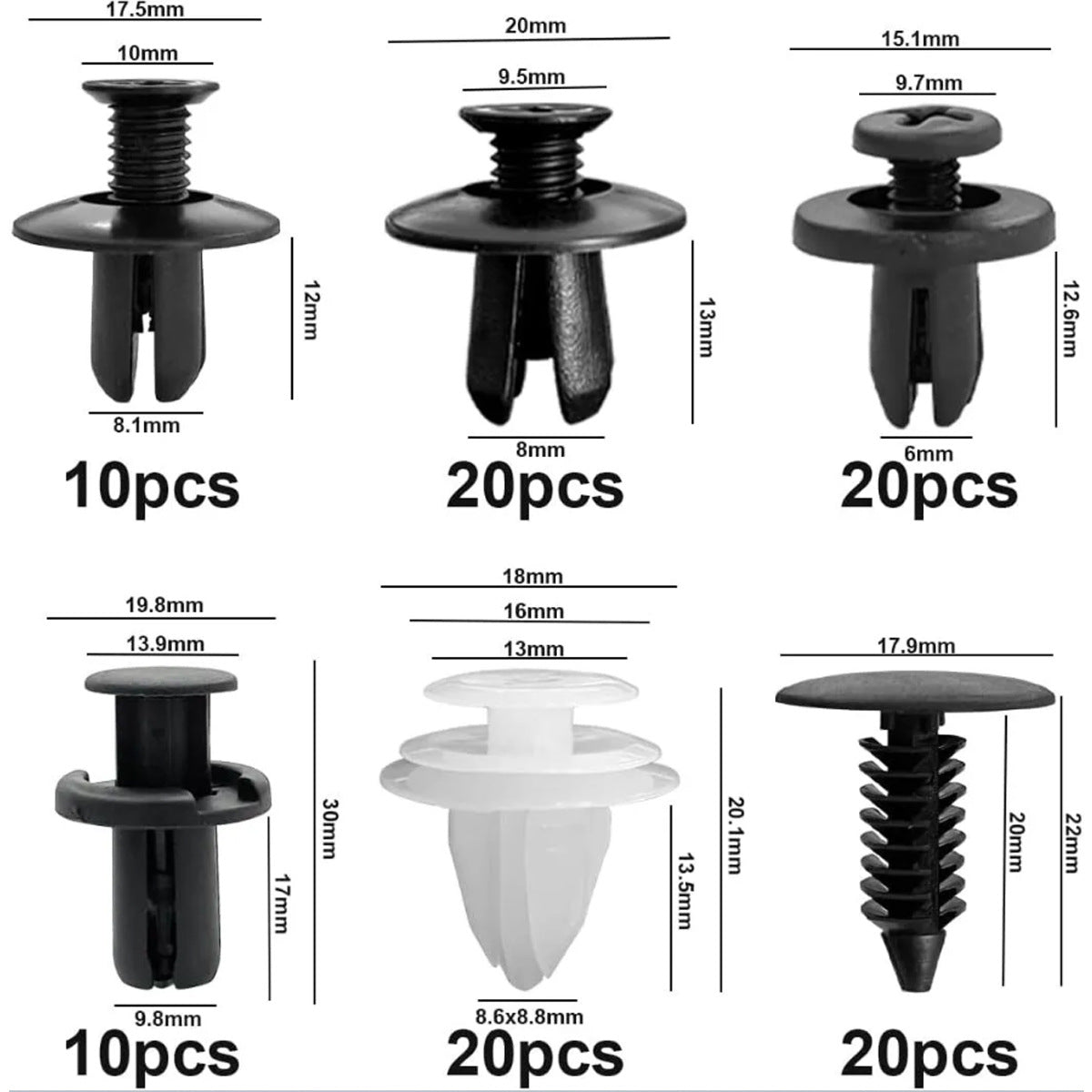 plastic clips