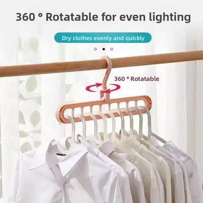 Plastic clothes hanger