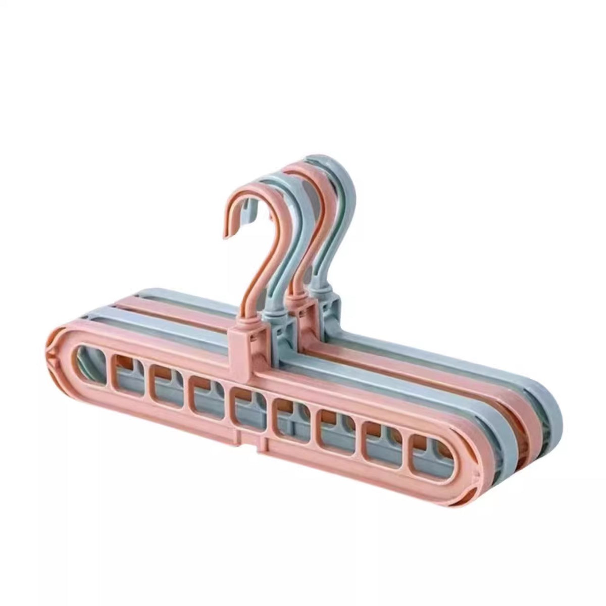 Plastic clothes hanger