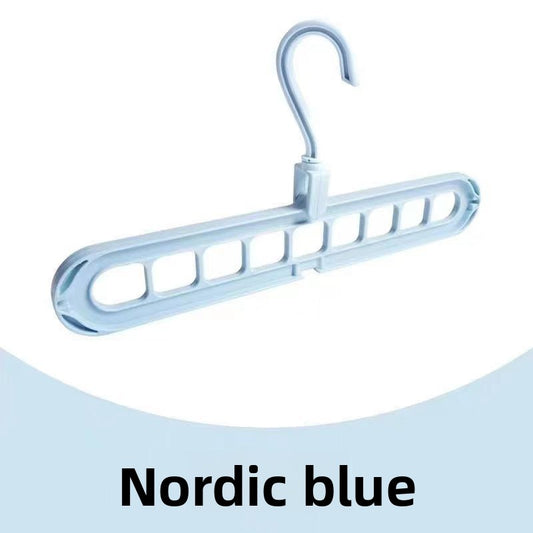 Plastic clothes hanger