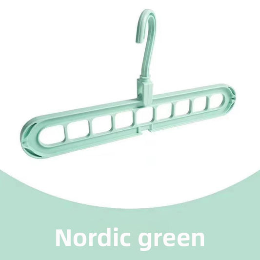 Plastic clothes hanger