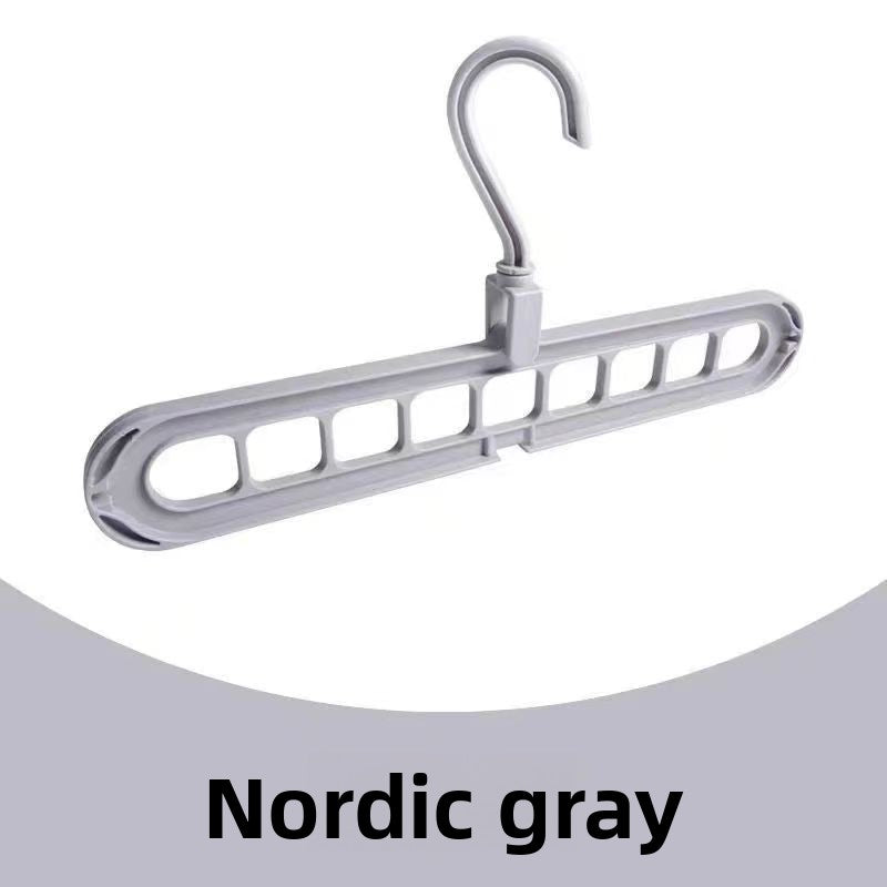 Plastic clothes hanger