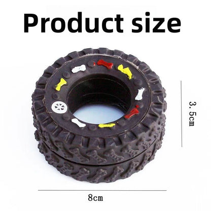 Plastic-coated pet sound-making toy