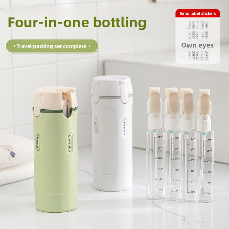 Plastic dispensing bottle