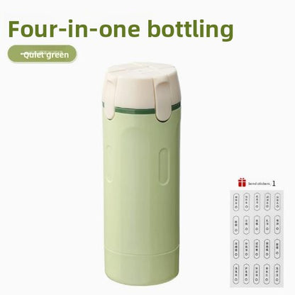 Plastic dispensing bottle