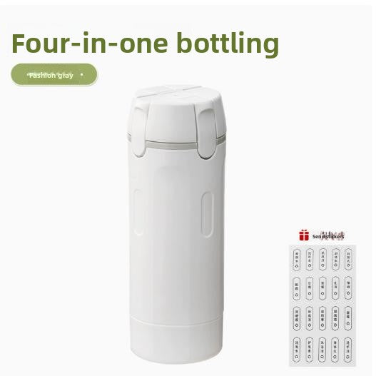 Plastic dispensing bottle
