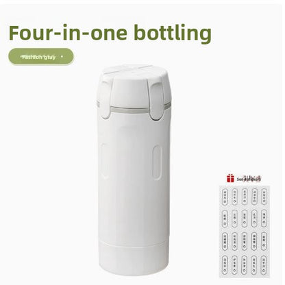 Plastic dispensing bottle