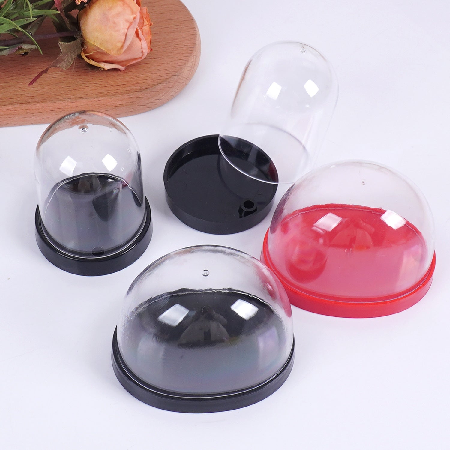 Plastic display cover