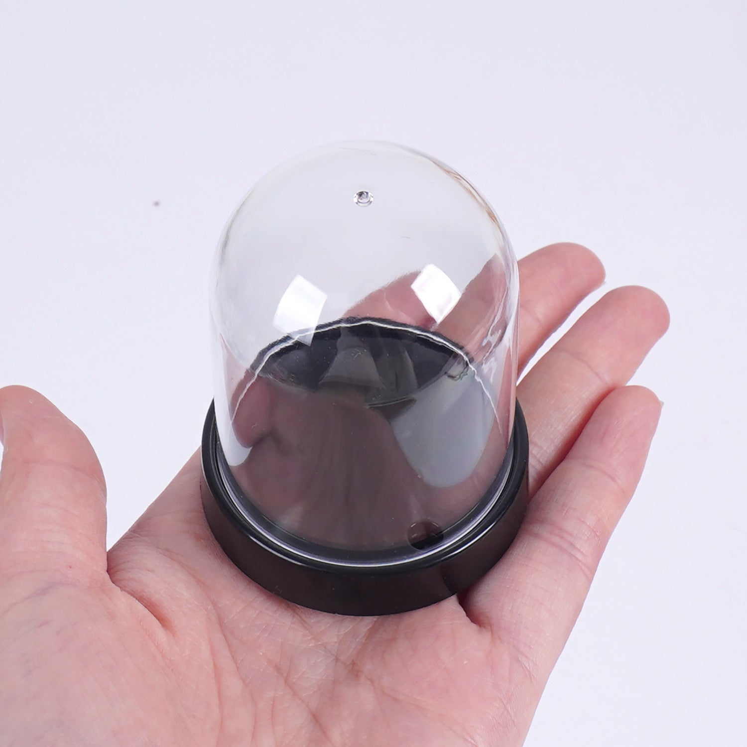 Plastic display cover