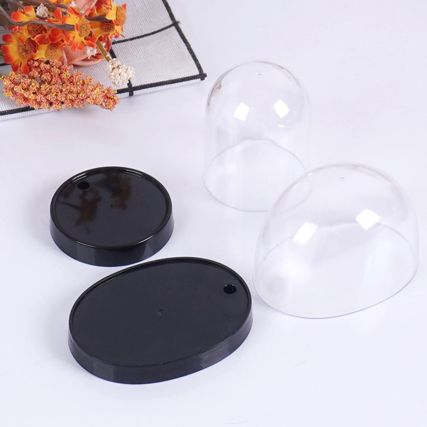Plastic display cover