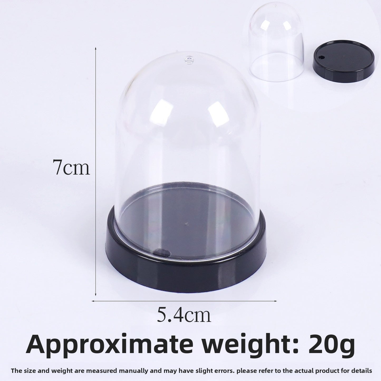 Plastic display cover