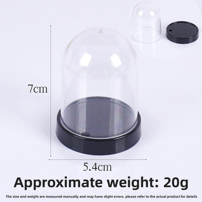 Plastic display cover