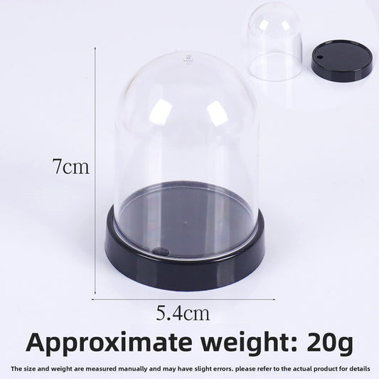 Plastic display cover