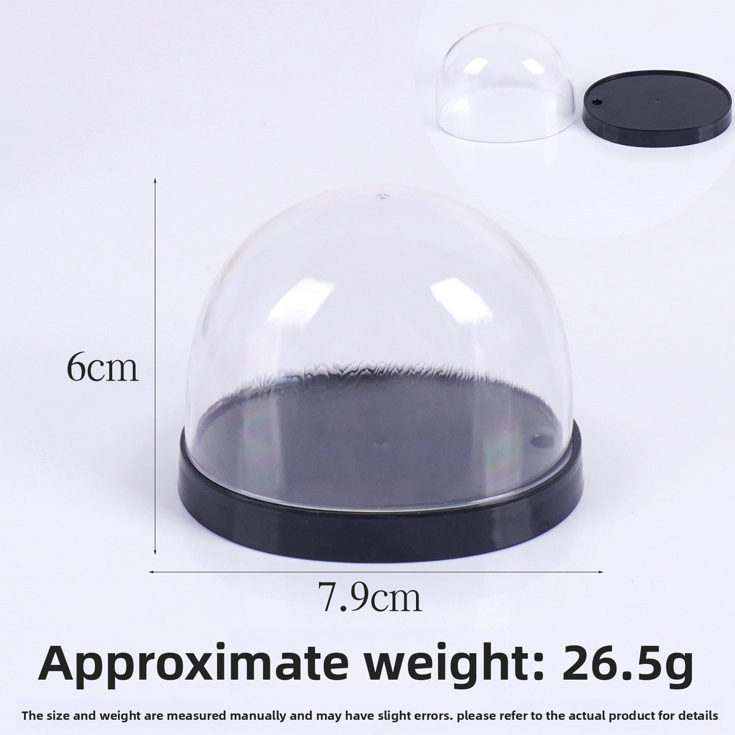 Plastic display cover