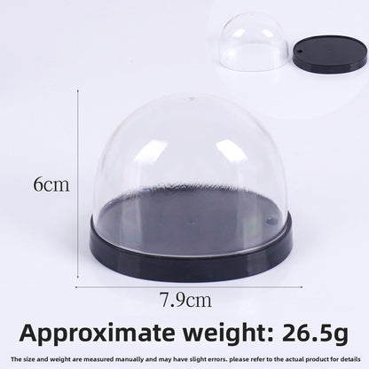 Plastic display cover