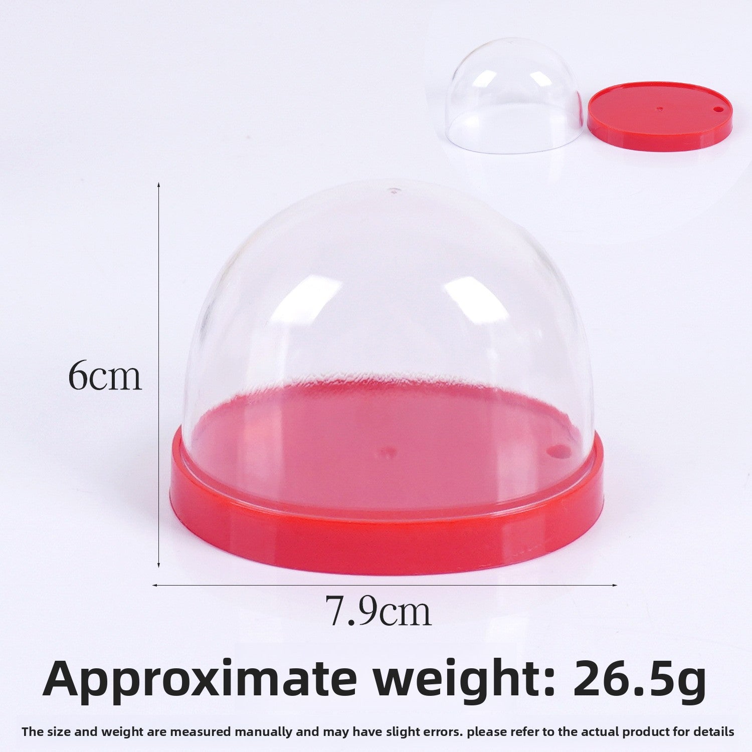 Plastic display cover
