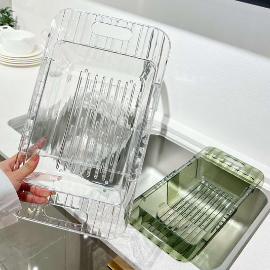Plastic drain basket