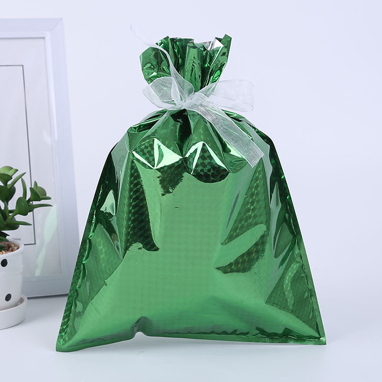 plastic drawstring bag