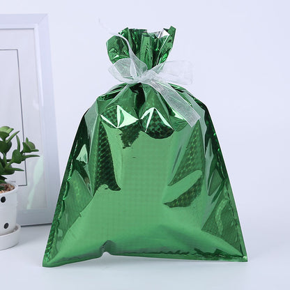 plastic drawstring bag