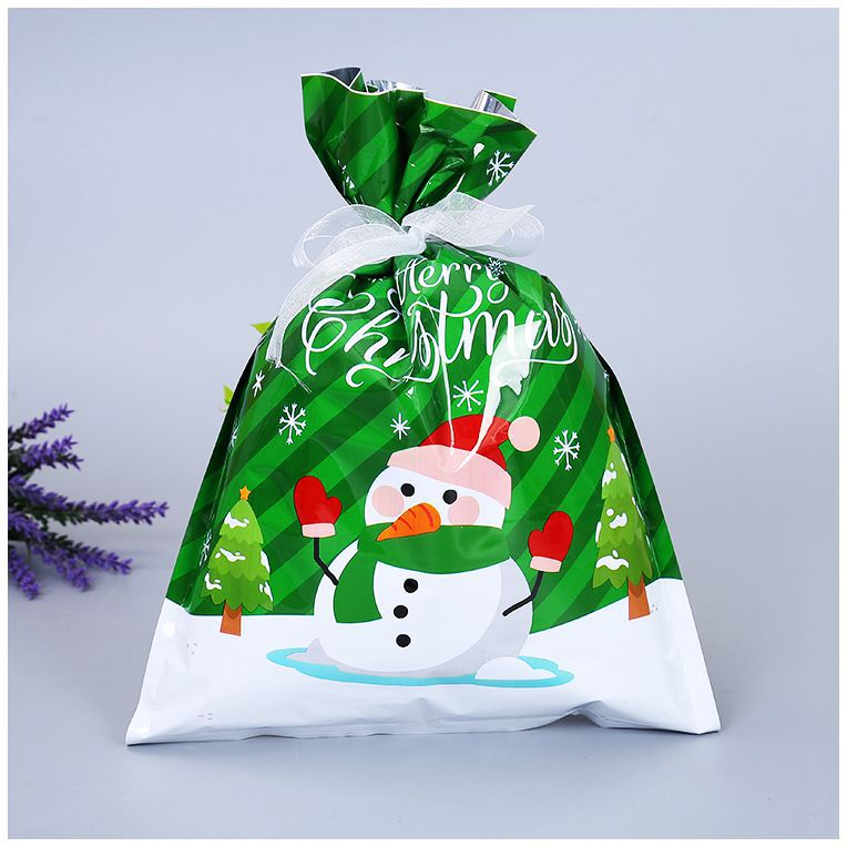 plastic drawstring bag