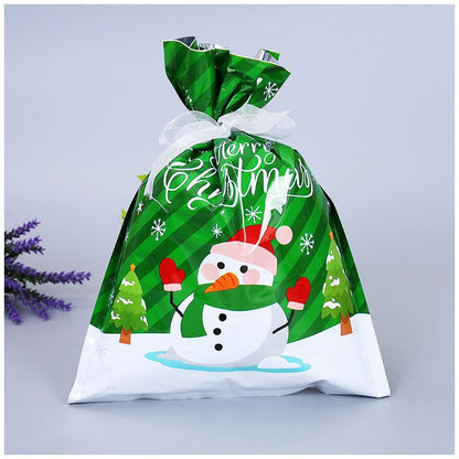 plastic drawstring bag