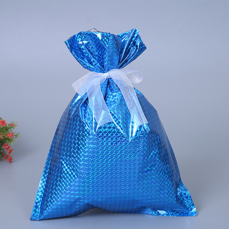 plastic drawstring bag