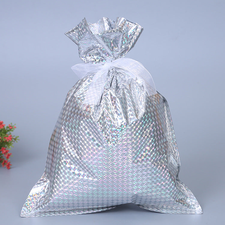 plastic drawstring bag