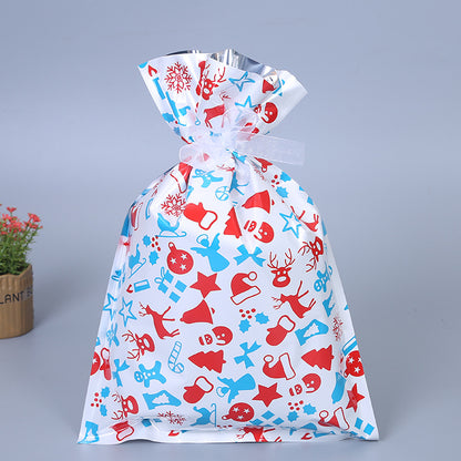 plastic drawstring bag