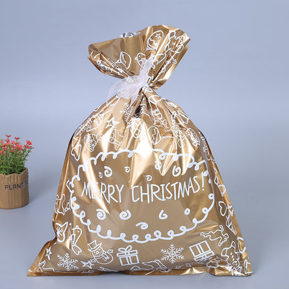 plastic drawstring bag